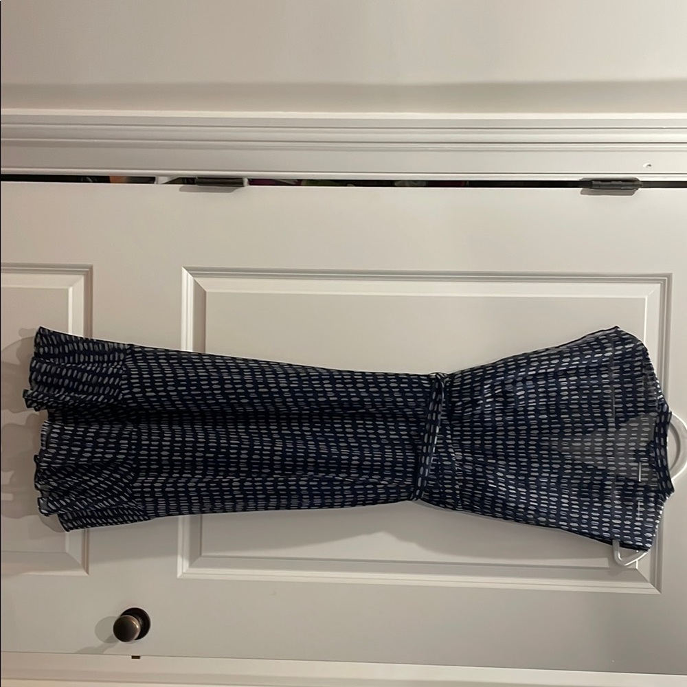 Club Monaco Navy and White Dress